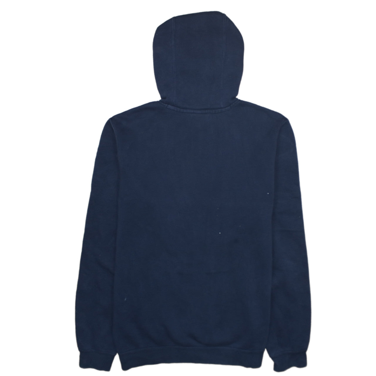Nike Men's Navy Blue Pullover Hoodie Medium Classic Logo Cotton Blend