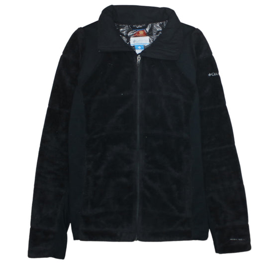 Columbia Men's Black L Fleece Omni-Heat Full Zip Jacket
