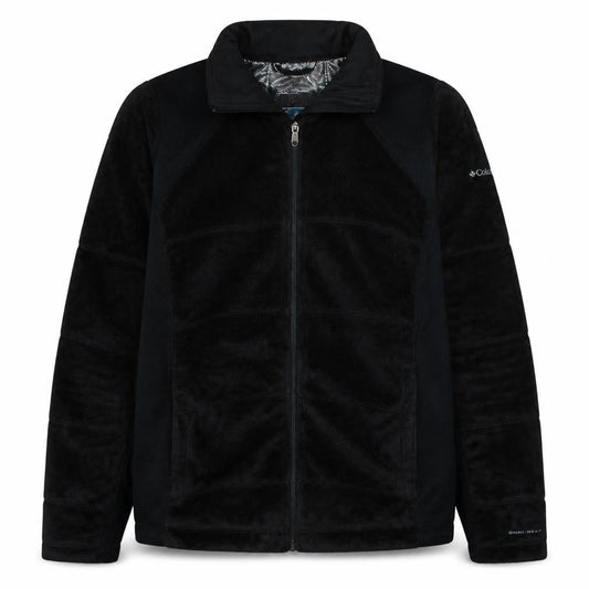 Columbia Men's Black L Fleece Omni-Heat Full Zip Jacket
