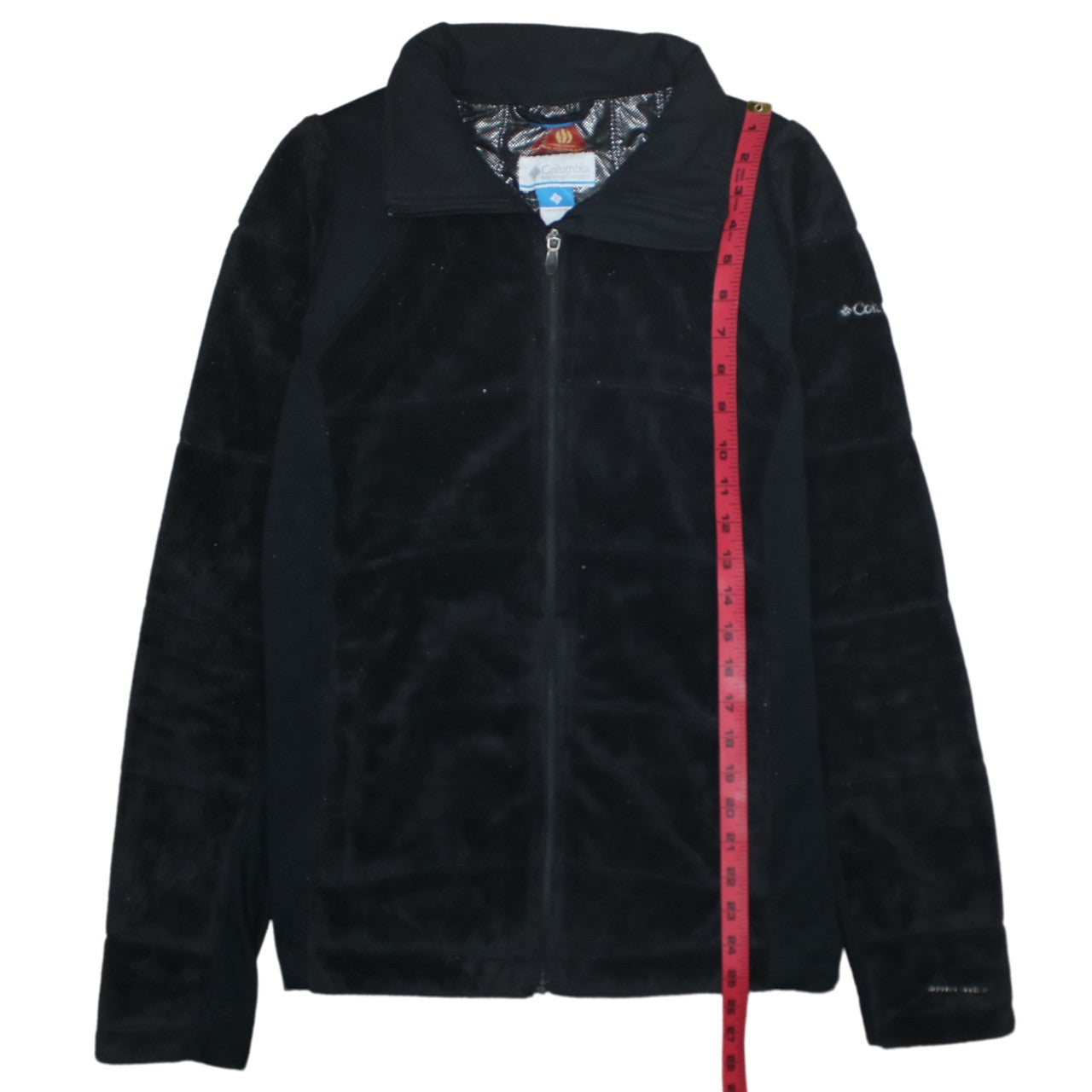 Columbia Men's Black L Fleece Omni-Heat Full Zip Jacket