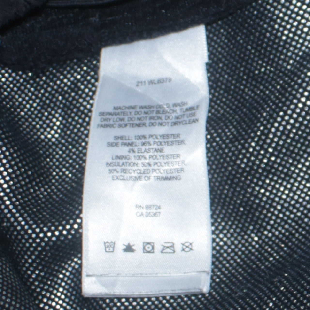 Columbia Men's Black L Fleece Omni-Heat Full Zip Jacket