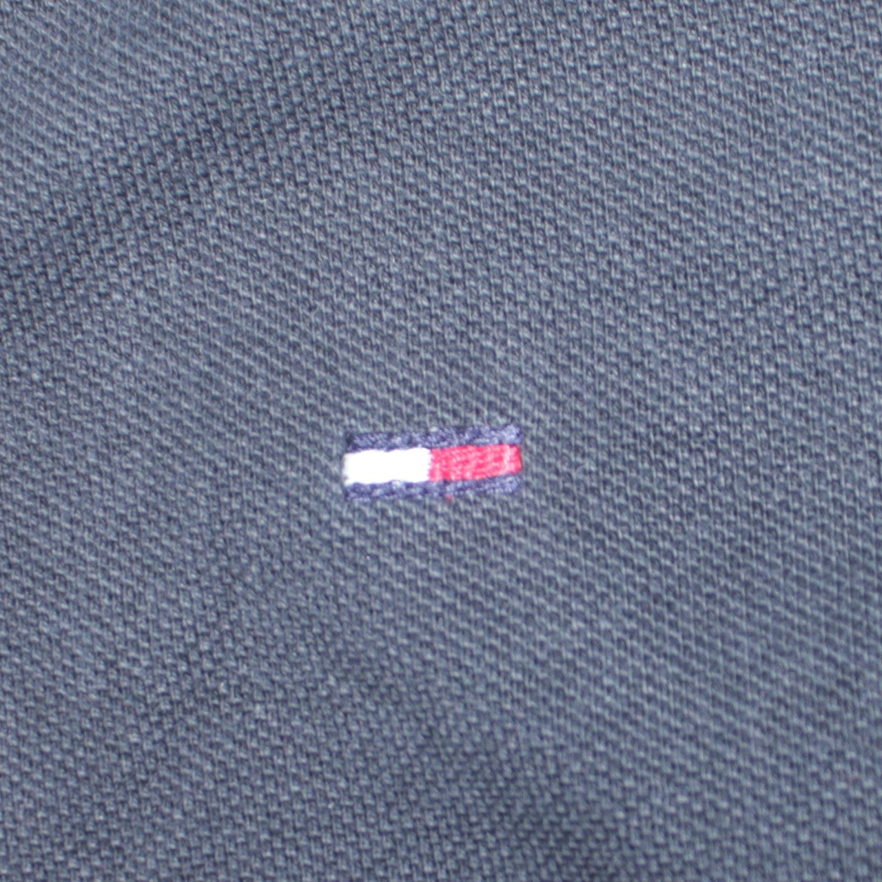 Tommy Hilfiger Men's Black Polo Shirt XL Cotton Classic Style