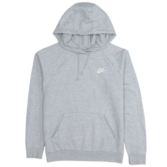 Nike Women’s Grey Small Pullover Hoodie with Logo