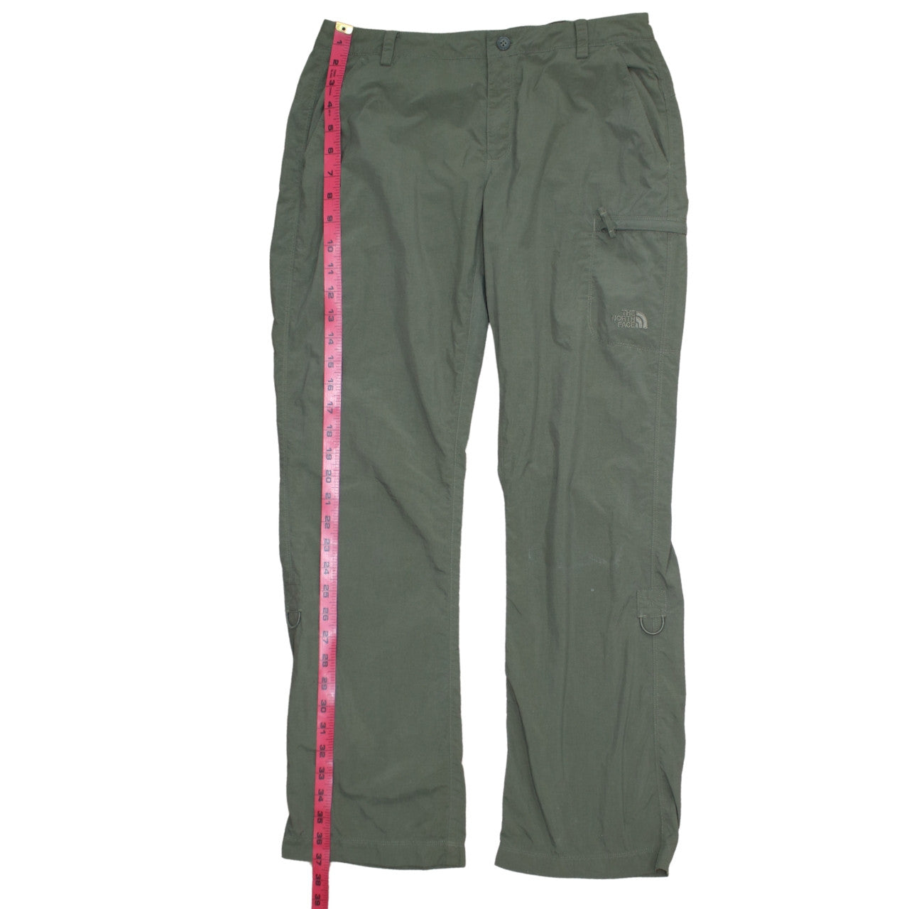 The North Face Womens Green Cargo Outdoor Trousers Size 4