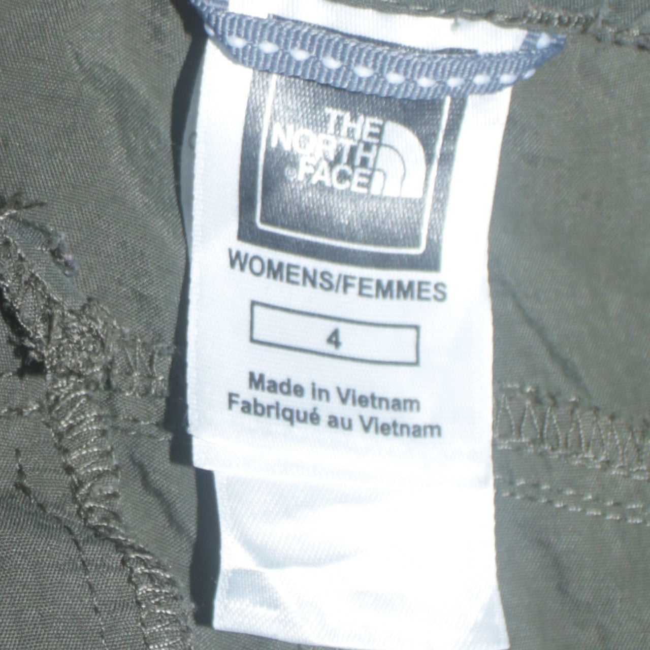 The North Face Womens Green Cargo Outdoor Trousers Size 4