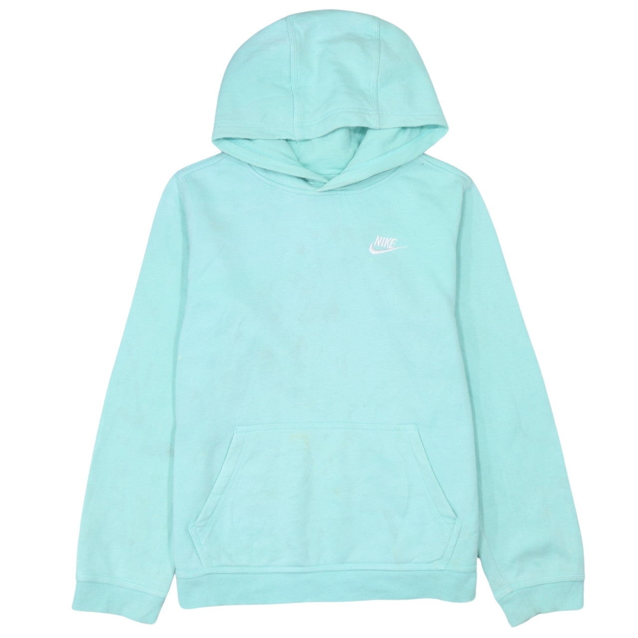 Nike Girls Blue Pullover Hoodie XL Fleece Long Sleeve Casual Sweatshirt