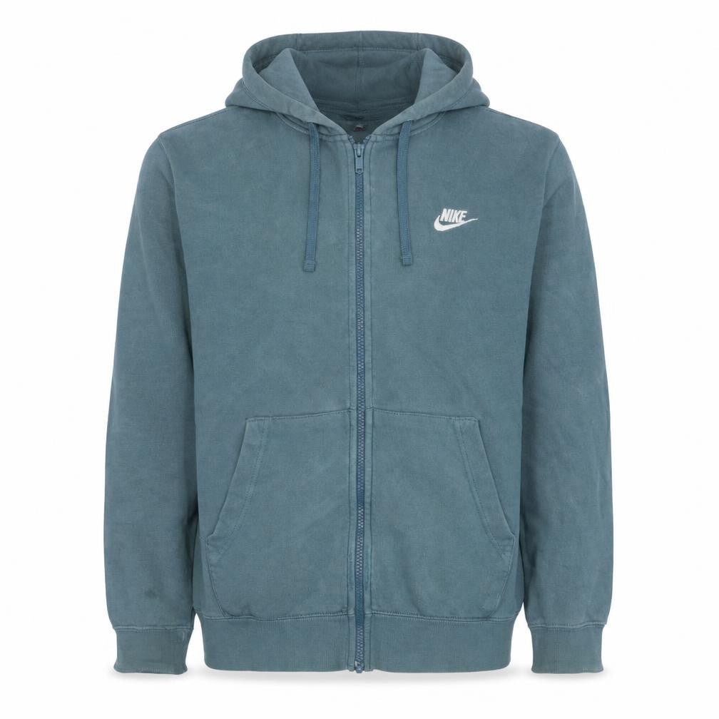 Nike Men's Blue Full Zip Hoodie Size M Sportswear