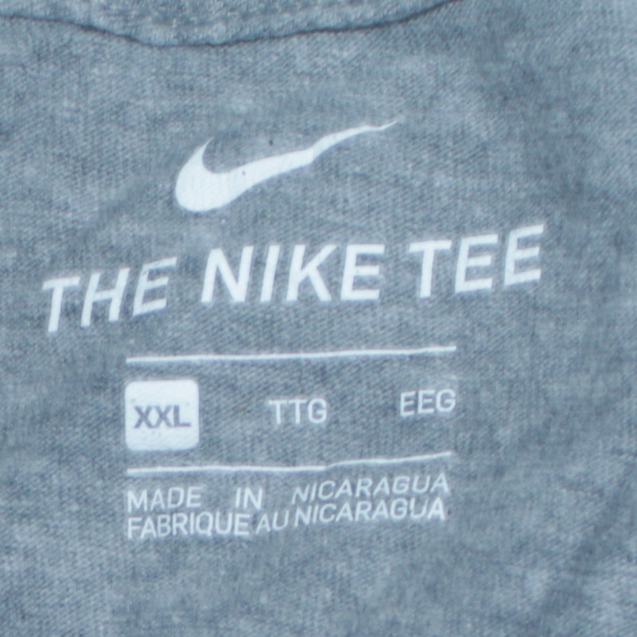 Nike Men's Grey Athletics Baseball 2XL Graphic T-Shirt
