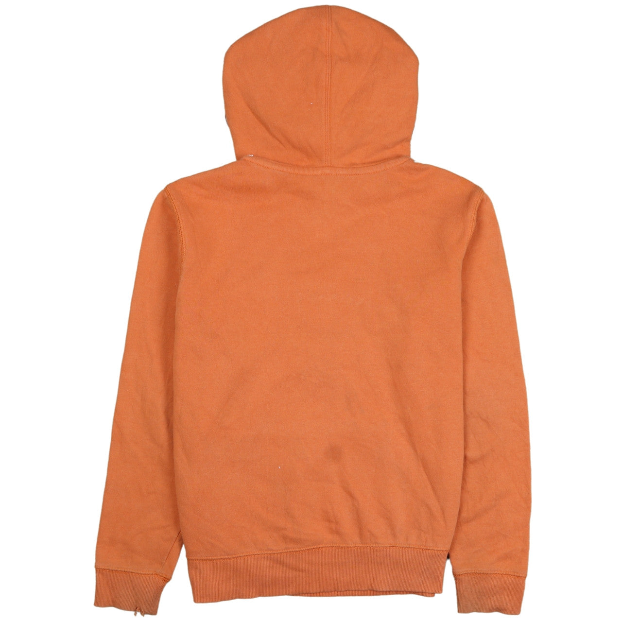 Champion Boys Orange Pullover Hoodie Large Cotton Blend Logo Sweatshirt