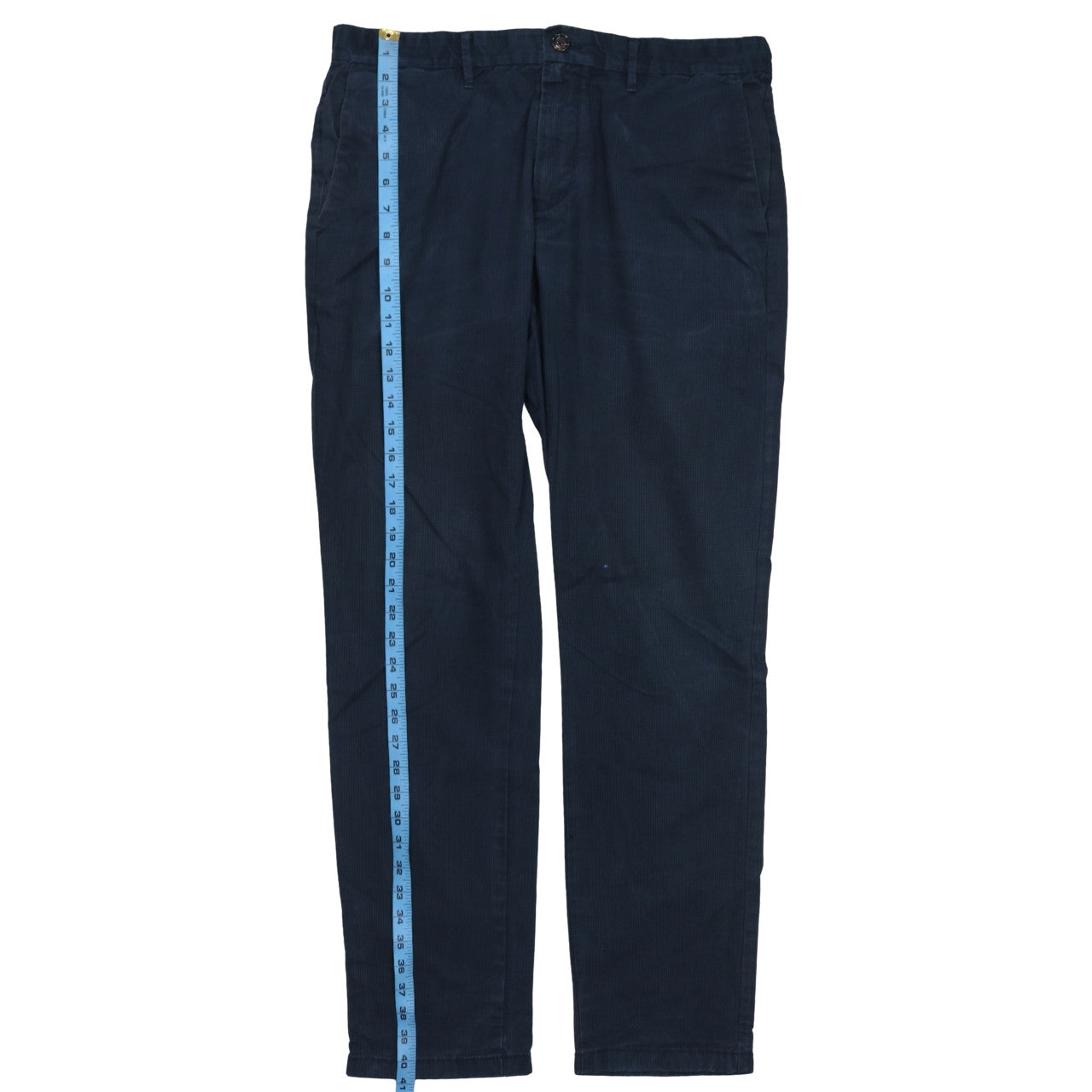 Tommy Hilfiger Men's Blue Chino Trousers 34x32 Regular Fit