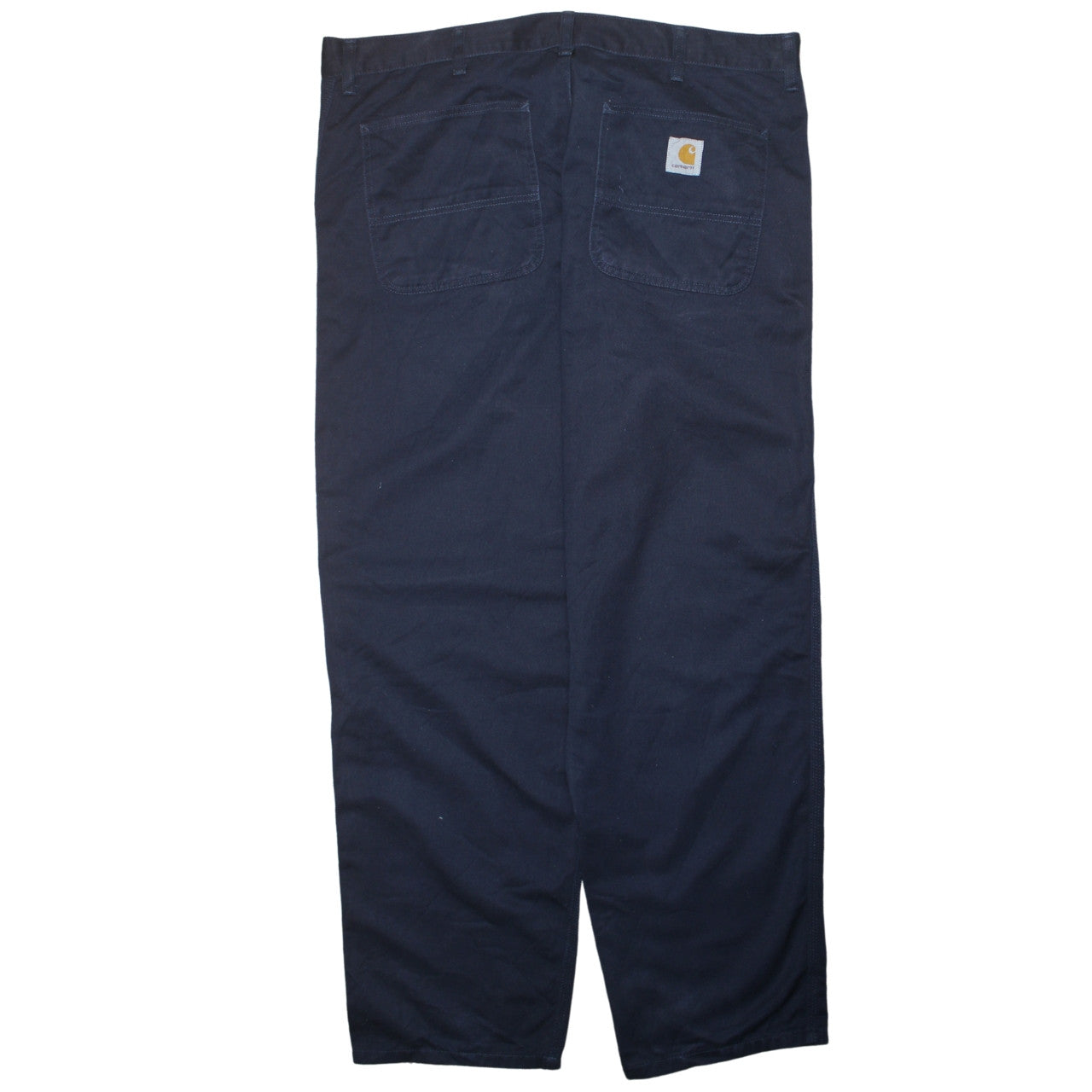 Carhartt Men Blue 40x32 Simple Pant Regular Fit Workwear Chino Trousers