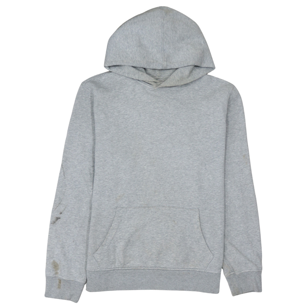 GAP Men's Grey Pullover Hoodie L Regular Fit Cotton Blend