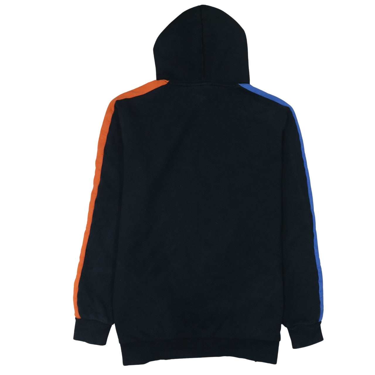Puma Men’s Black XL Pullover Hoodie with Logo Graphic and Colour Block Sleeves