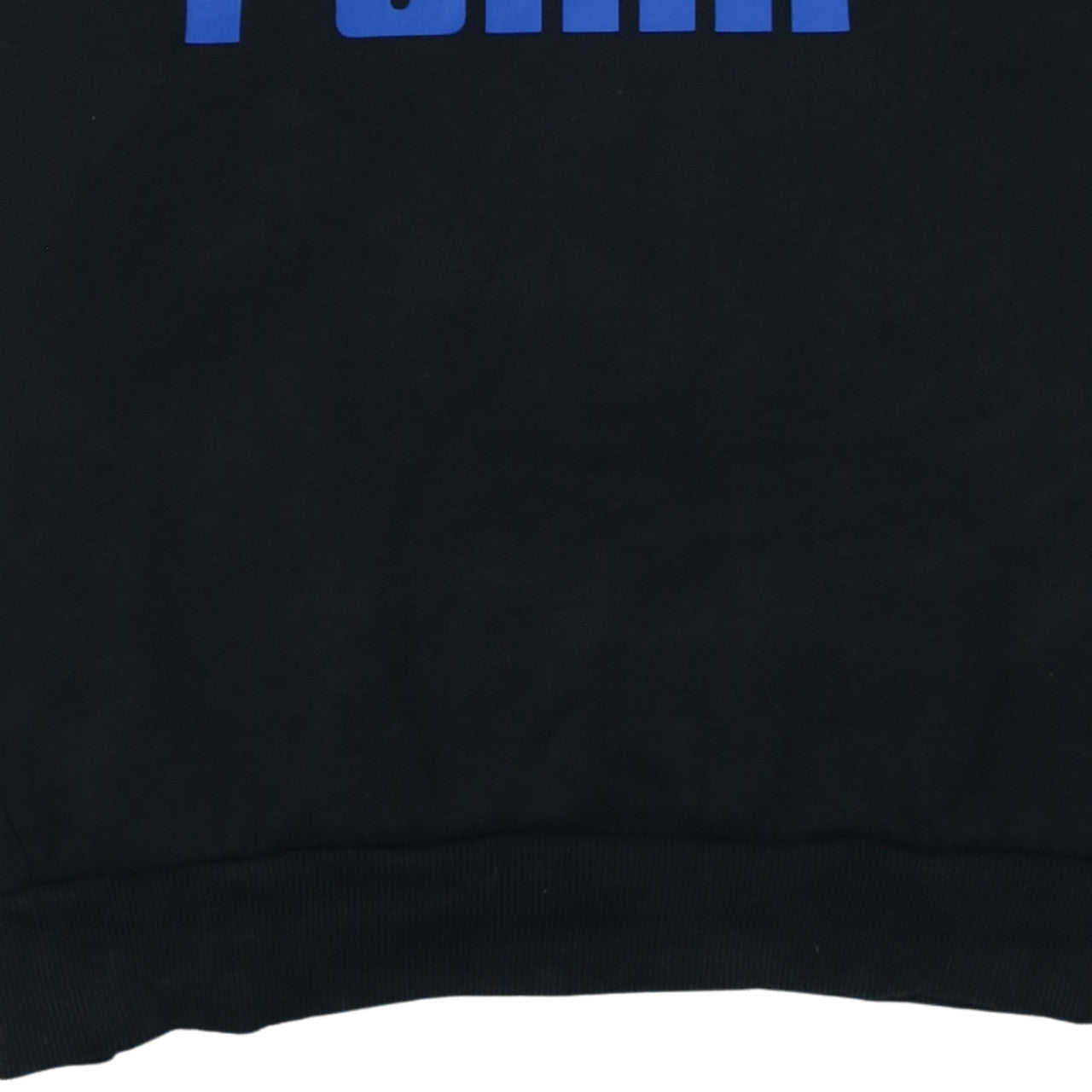 Puma Men’s Black XL Pullover Hoodie with Logo Graphic and Colour Block Sleeves