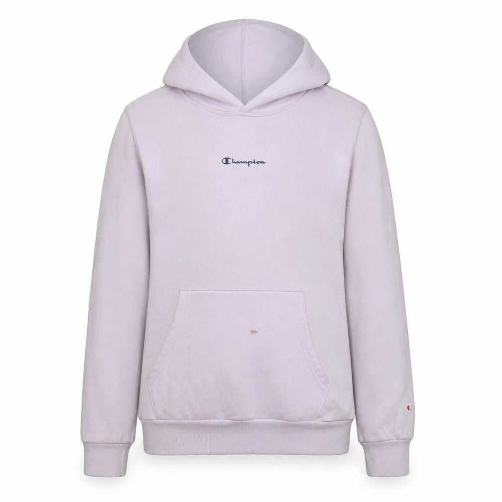 Champion Girls Pink Pullover Hoodie 15-16 Years Cotton Blend Logo Sweatshirt