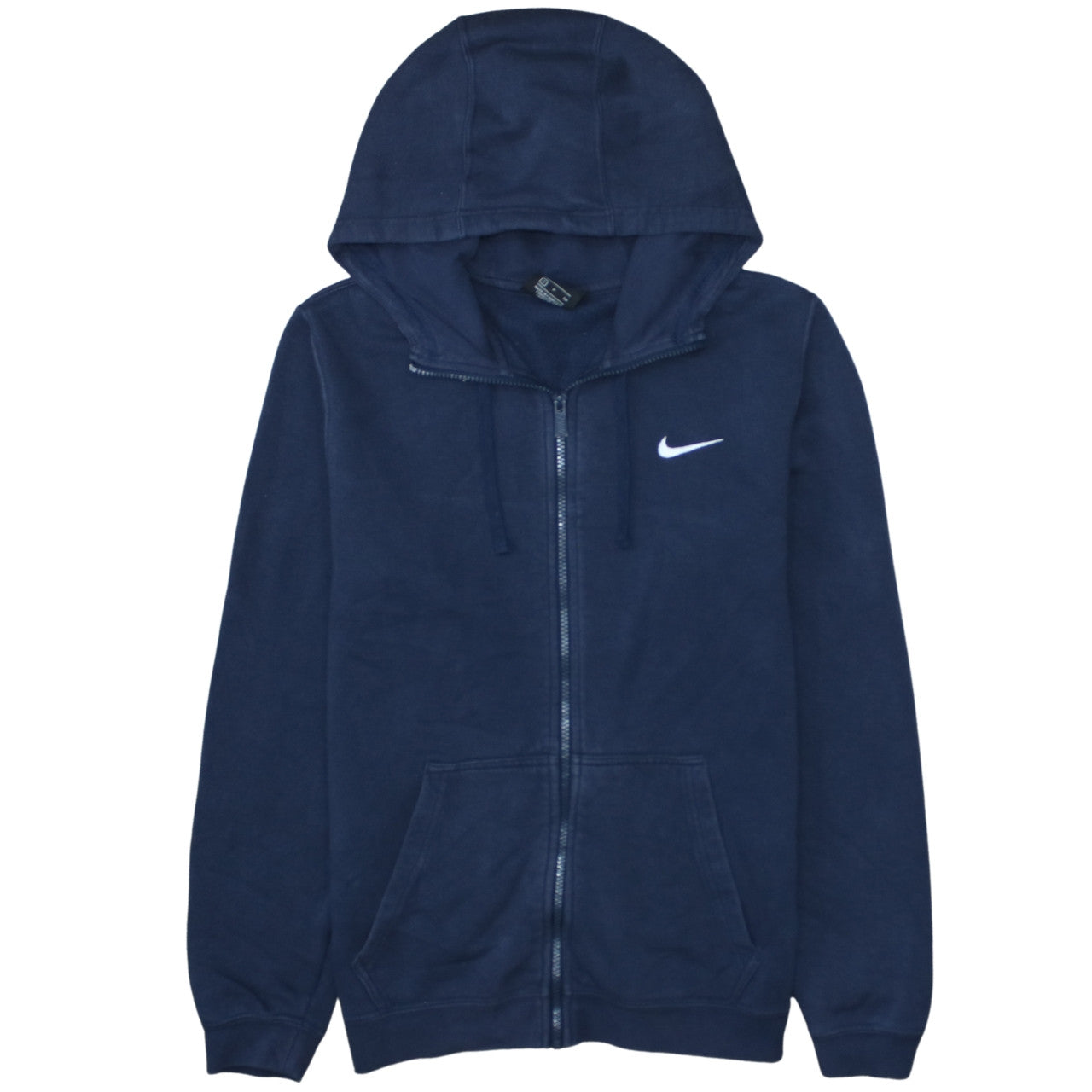 Nike Men's Blue Full Zip Hoodie Small Sports Fleece Sweatshirt