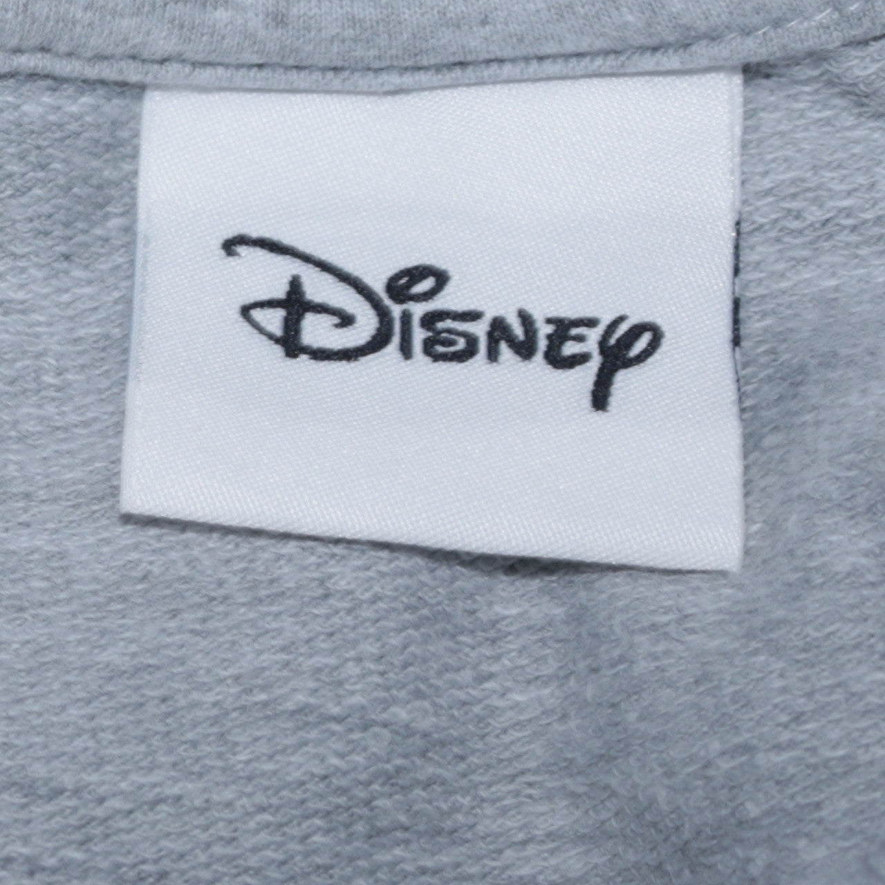 Disney Women Grey Mickey Mouse Glitter Graphic Sweatshirt Size 8