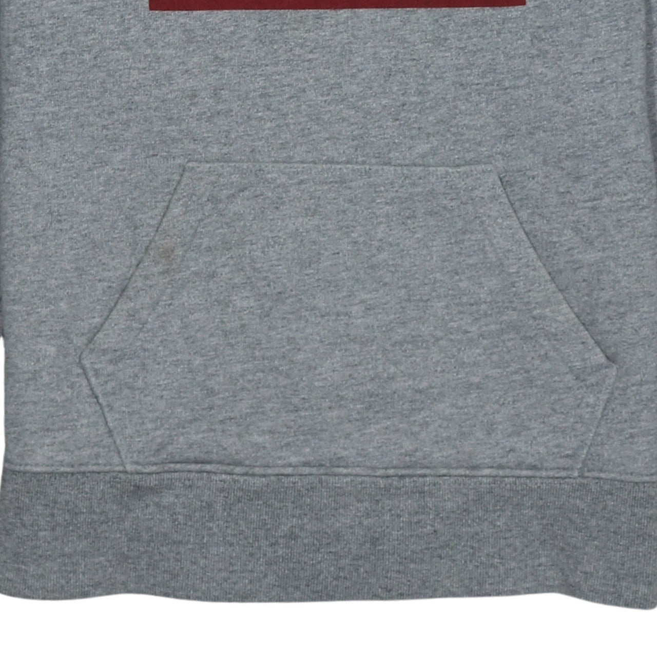 Levi's Mens Grey Pullover Hoodie Medium Logo Print Fleece