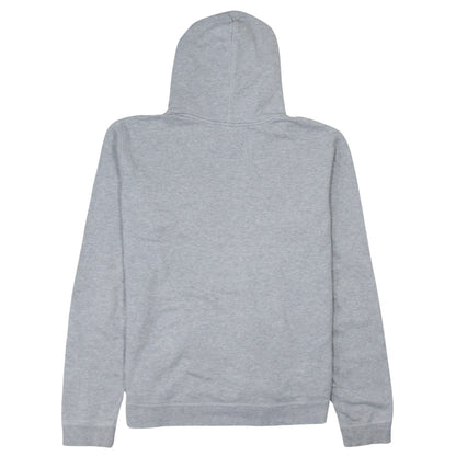 Brand and care label for Levi's boys’ grey hoodie pullover 16 years cotton graphic print