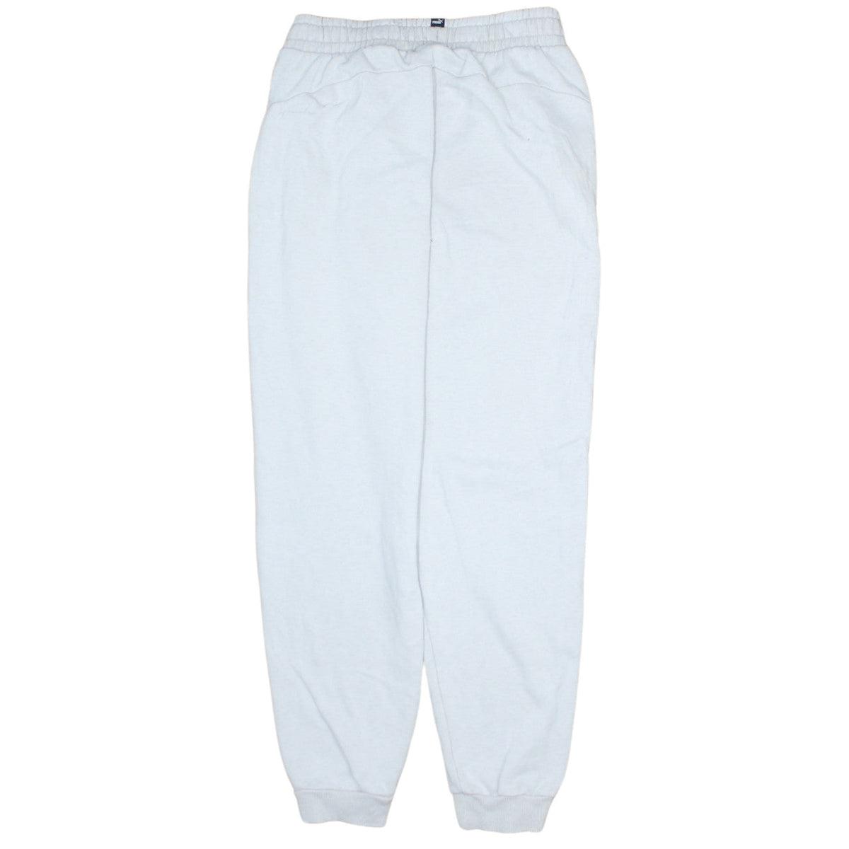 Puma Boys White Jogger Sweatpants 15-16 Yrs Fleece Comfort Active Trousers
