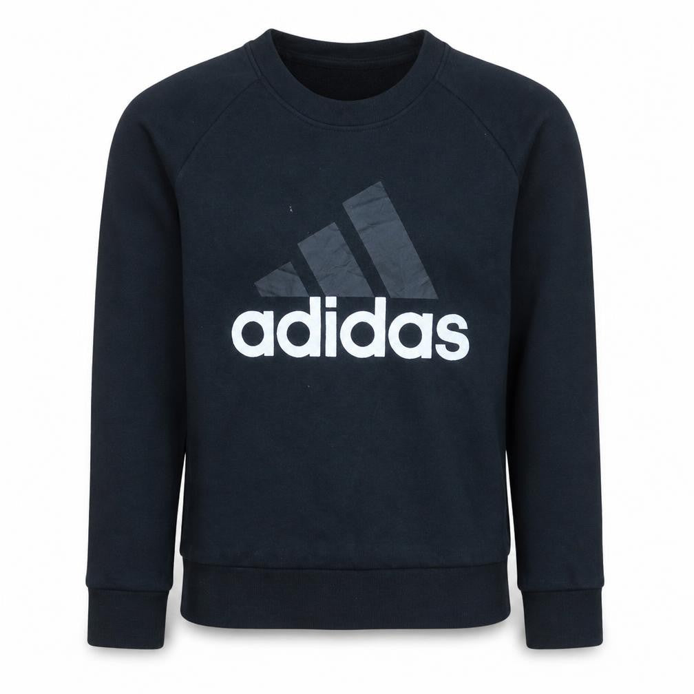 Adidas Women's Black Medium Pullover Sweatshirt Crew Neck Classic Fit