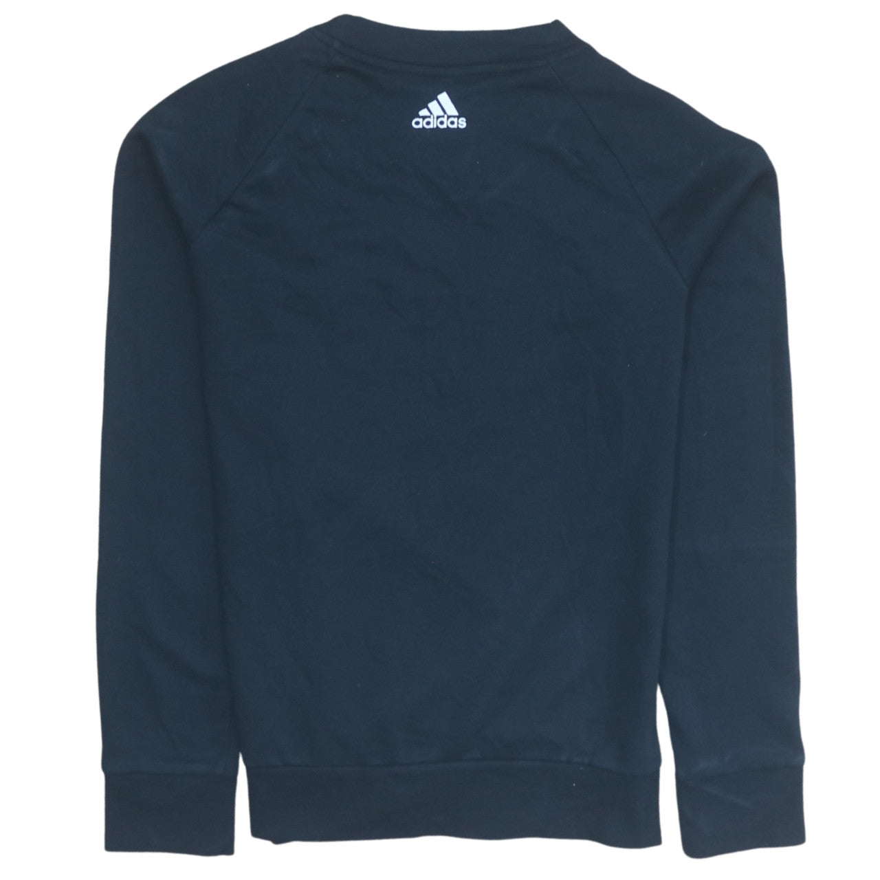 Adidas Women's Black Medium Pullover Sweatshirt Crew Neck Classic Fit