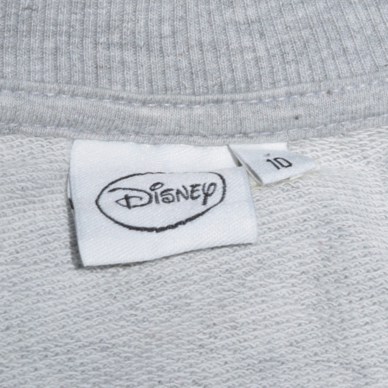 Disney Women Grey Mickey Mouse #Chill Sweatshirt Size 10