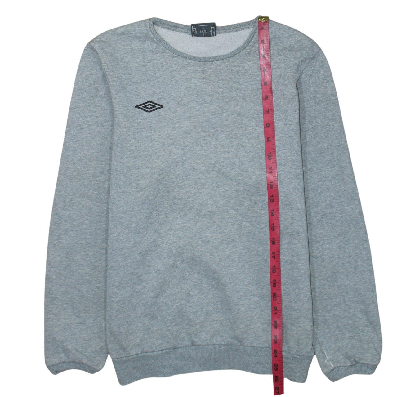 Umbro Men's Grey Crew Neck Pullover Sweatshirt Size M
