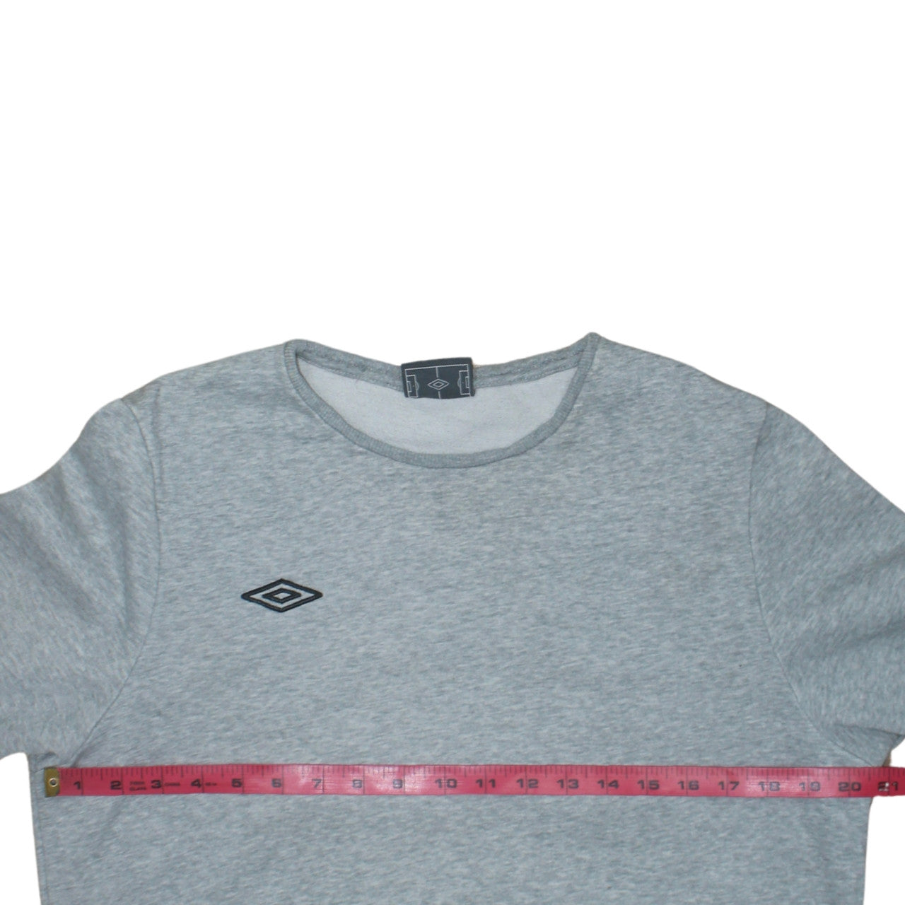 Umbro Men's Grey Crew Neck Pullover Sweatshirt Size M