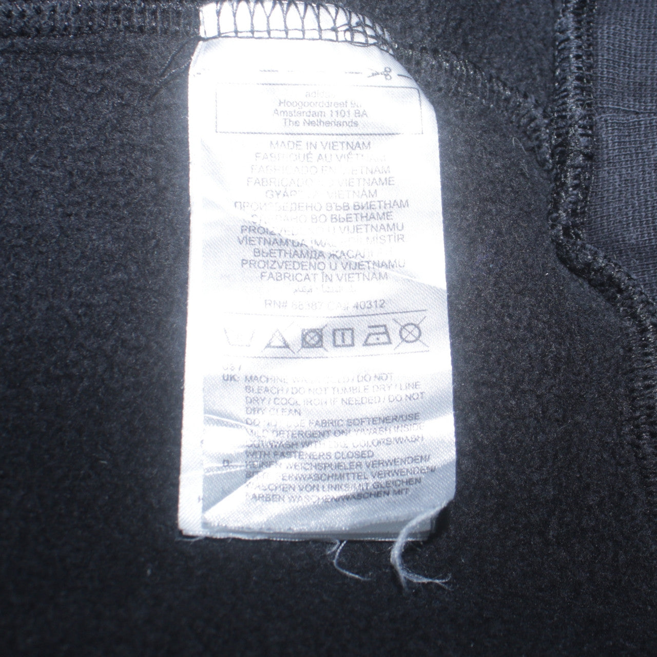 Nike Men's Black Small Pullover Hoodie with Air Logo