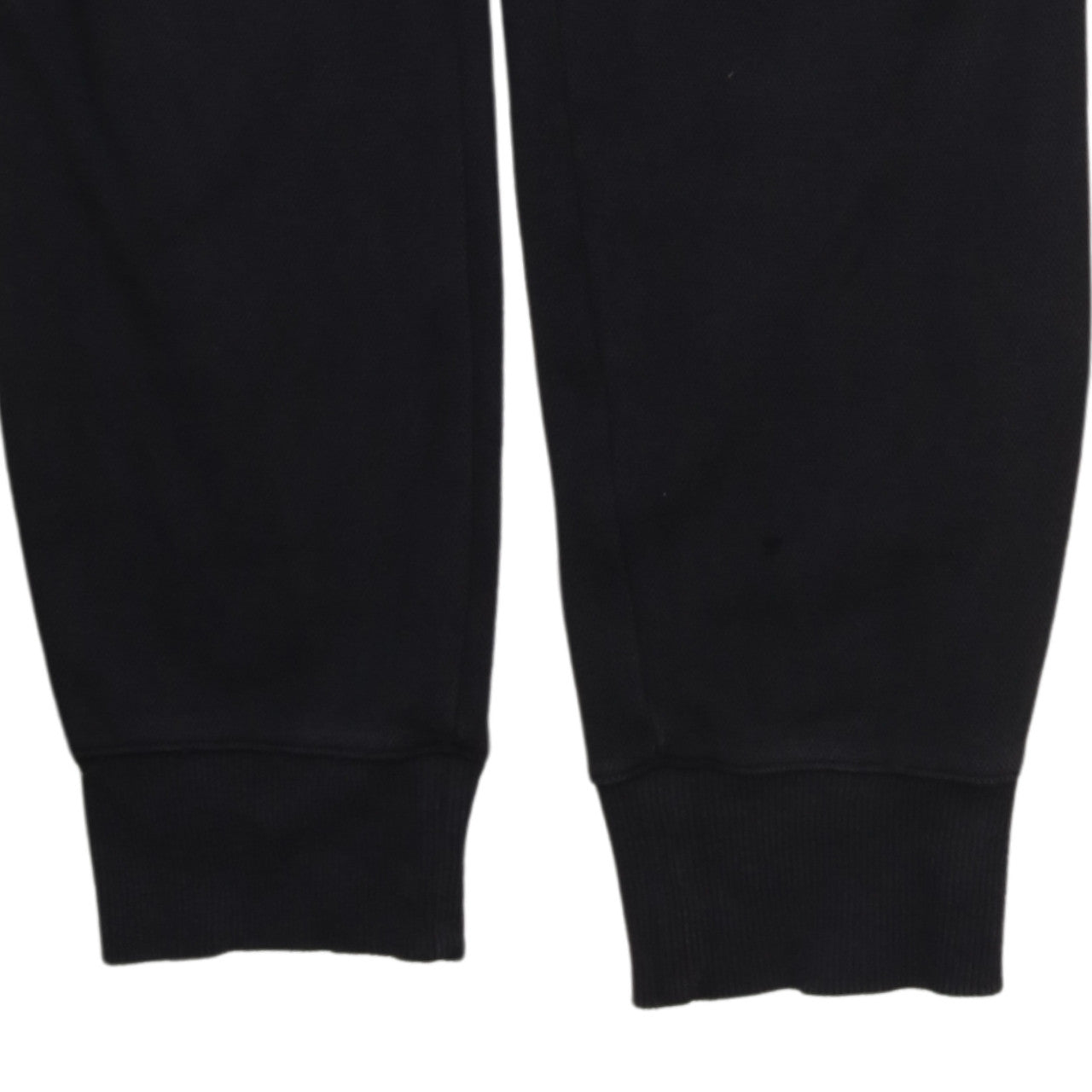 Under Armour Men's Black Jogger Sweatpants Size L Fitted Fleece