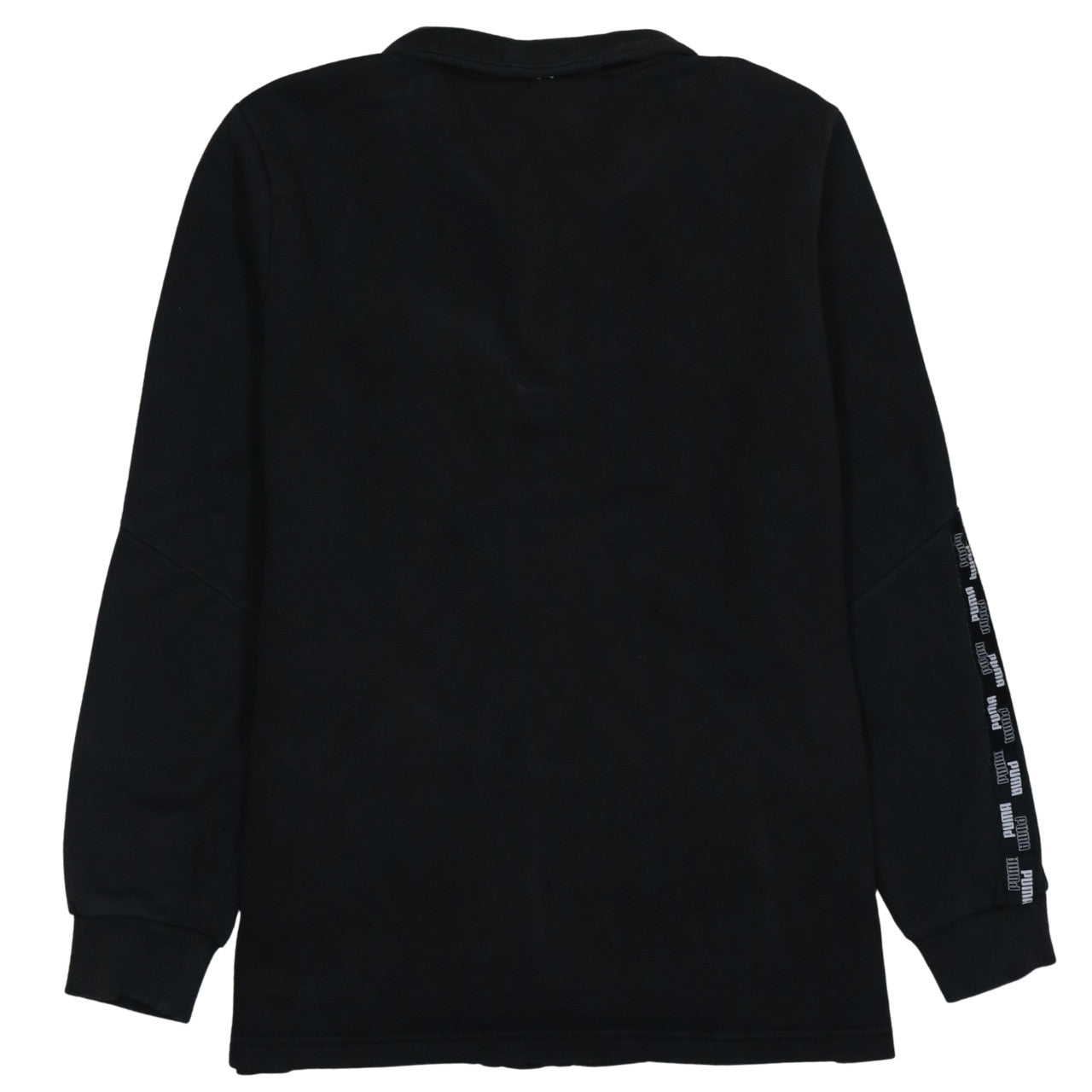 Puma Men’s Black 1/4 Zip Fleece Sweatshirt M Regular Fit