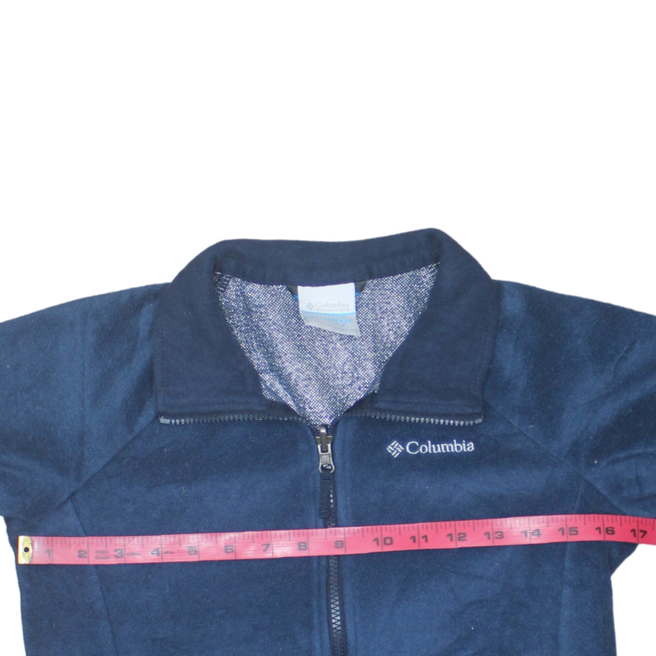 Columbia Womens Blue L Fleece Full Zip Interchange Active Jacket