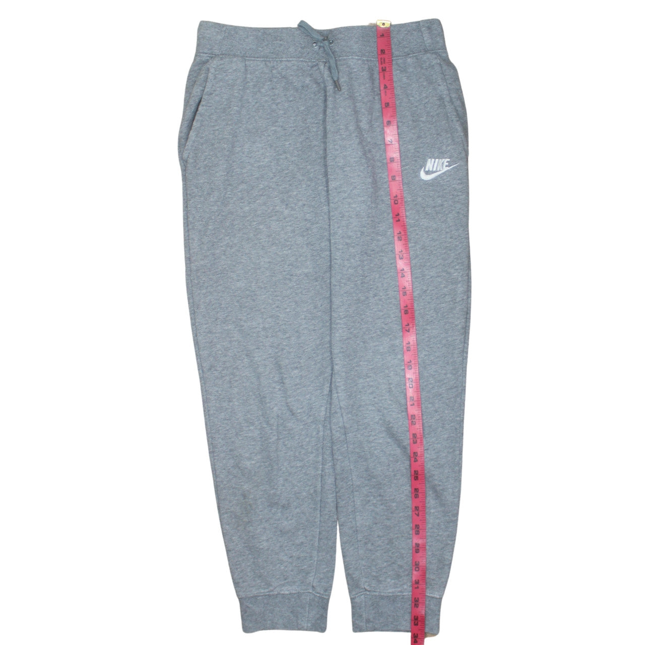 Nike Boys Grey XL Jogger Sweatpants - Elastic Waist Active Trousers