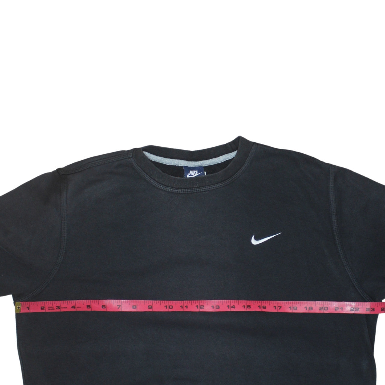 Nike Men's Black L Pullover Crew Neck Fleece Sweatshirt