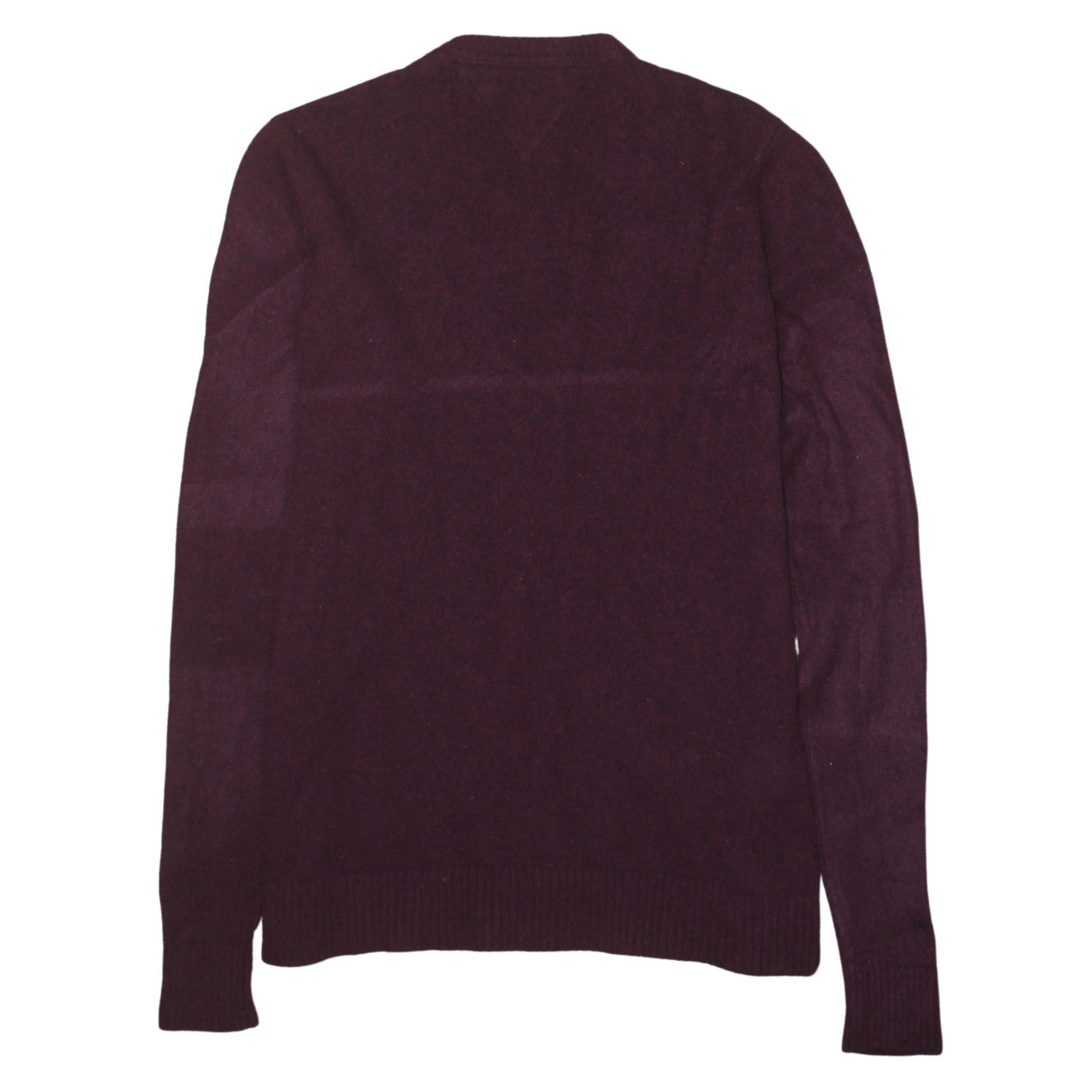 Tommy Hilfiger Men’s Red Crew Neck Wool Jumper 2XL