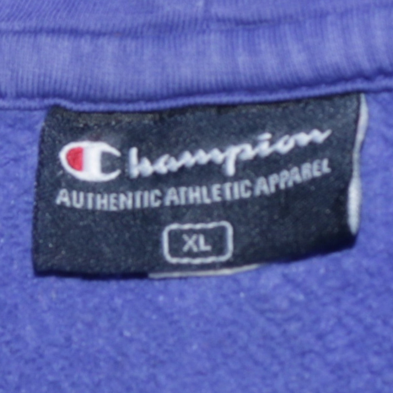 Champion Womens Blue Full Zip Hoodie XL Casual Sportswear