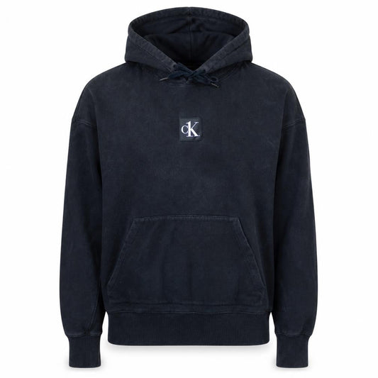 Calvin Klein Jeans Women's Black Small Pullover Hoodie 100% Cotton CK One Logo