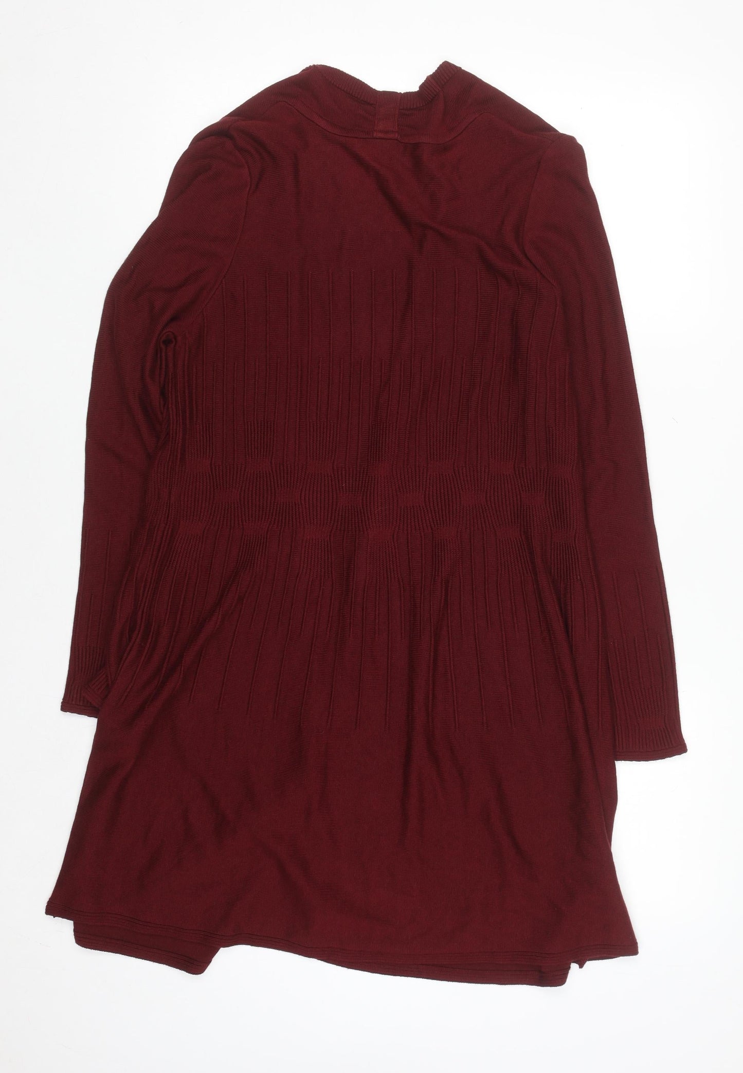 Marks and Spencer Per Una Women's Red Long Sleeve Cardigan Size 12