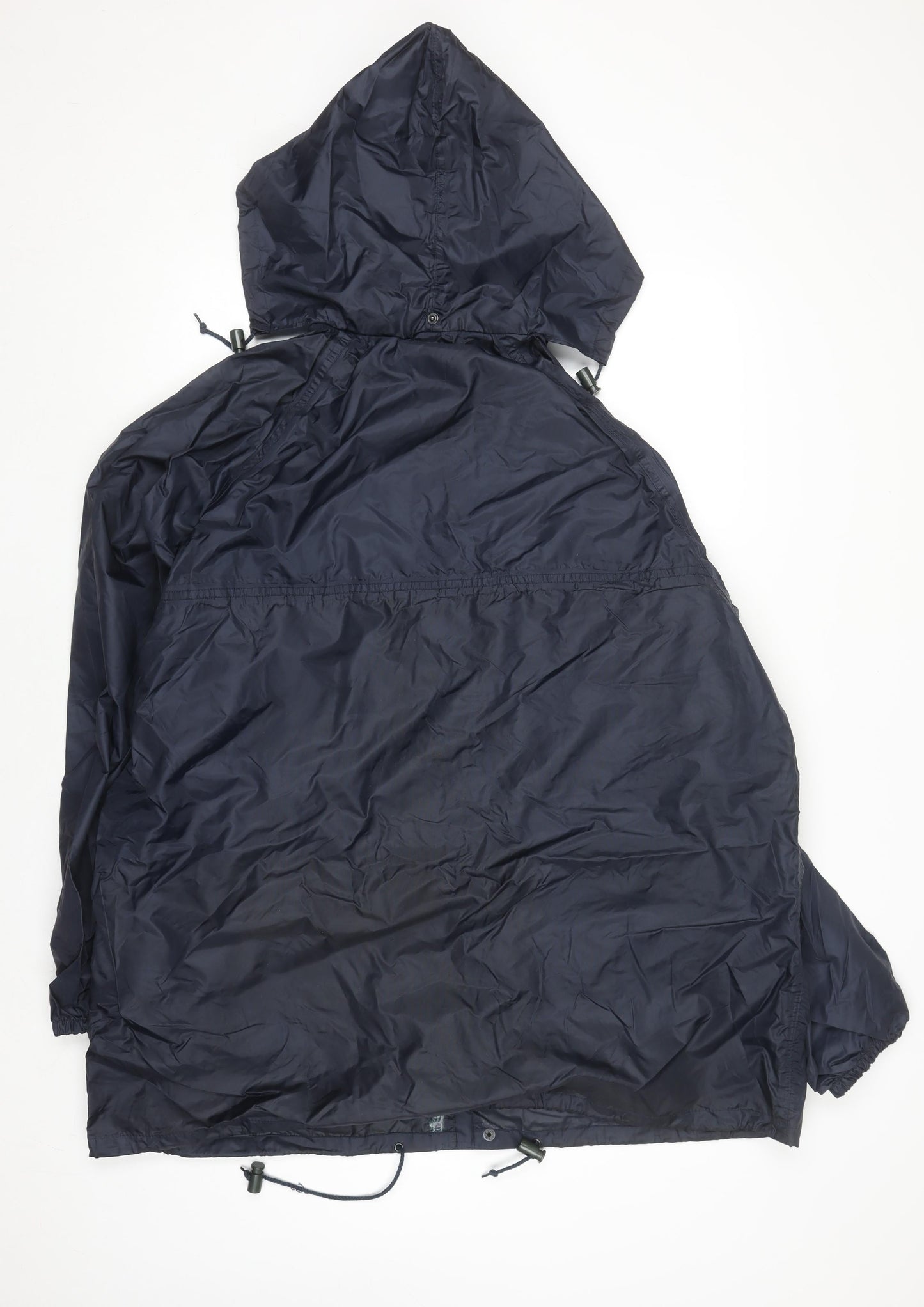 Gelert Men's Blue Waterproof Hooded Rain Jacket XL Outdoor Coat