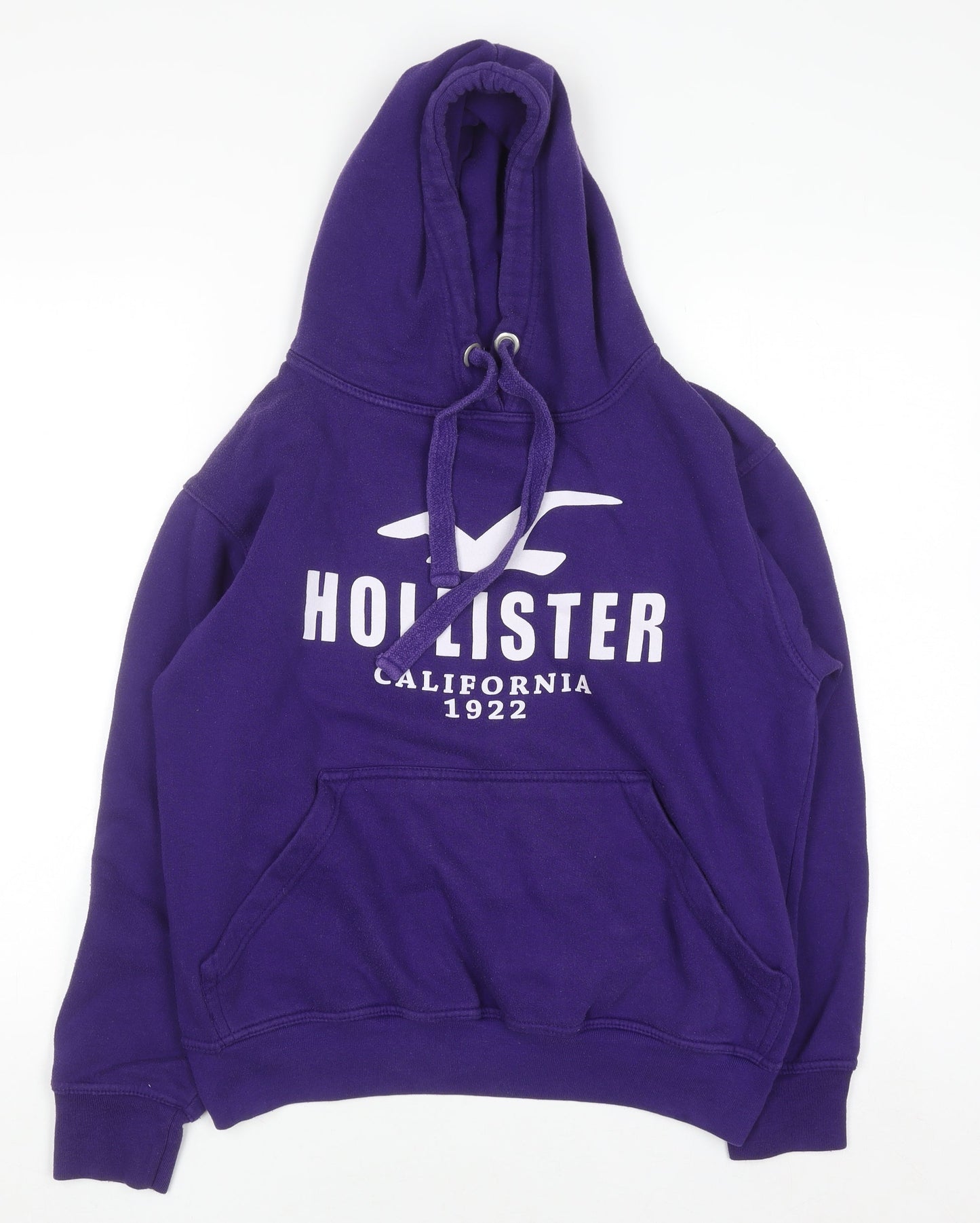 Hollister Women’s Purple Hoodie Medium Pullover Cotton Blend Casual