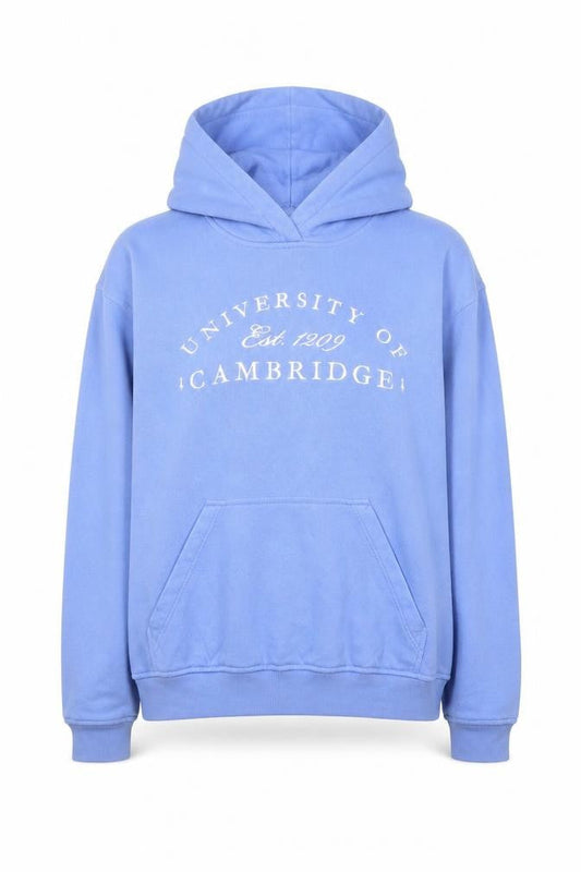 H&M Divided Women’s Blue University of Cambridge Pullover Hoodie Size S