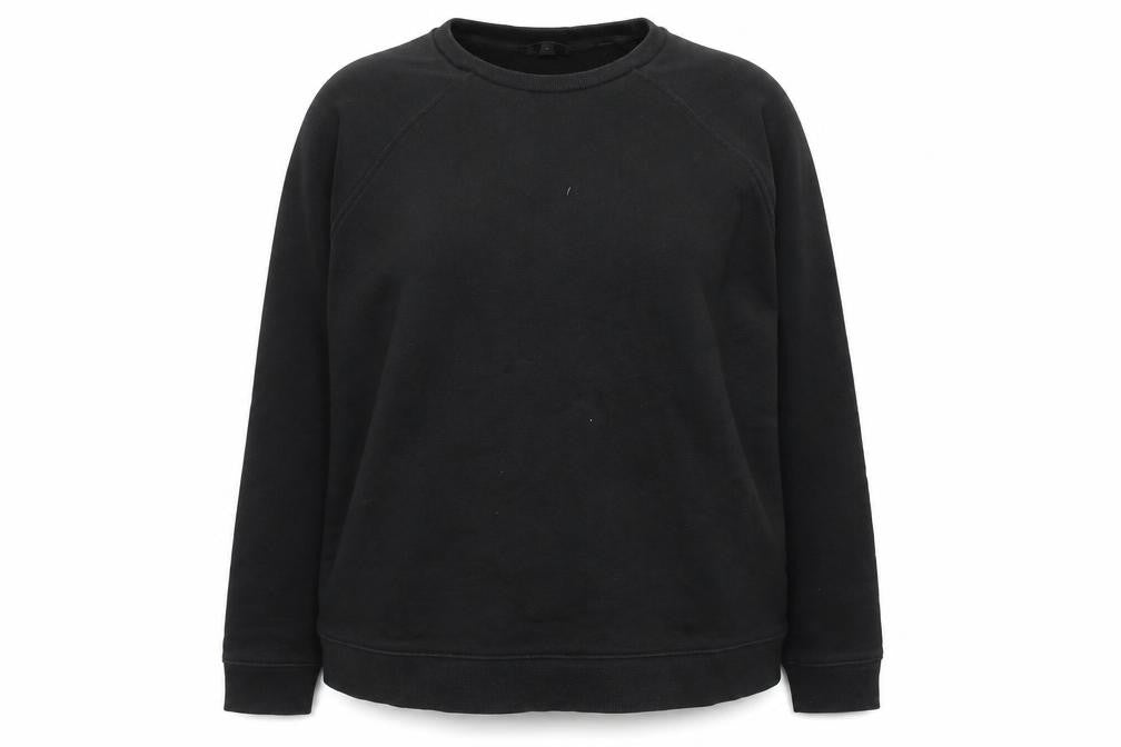 Cult Studios Womens Black Size 16 Crew Neck Pullover Sweatshirt