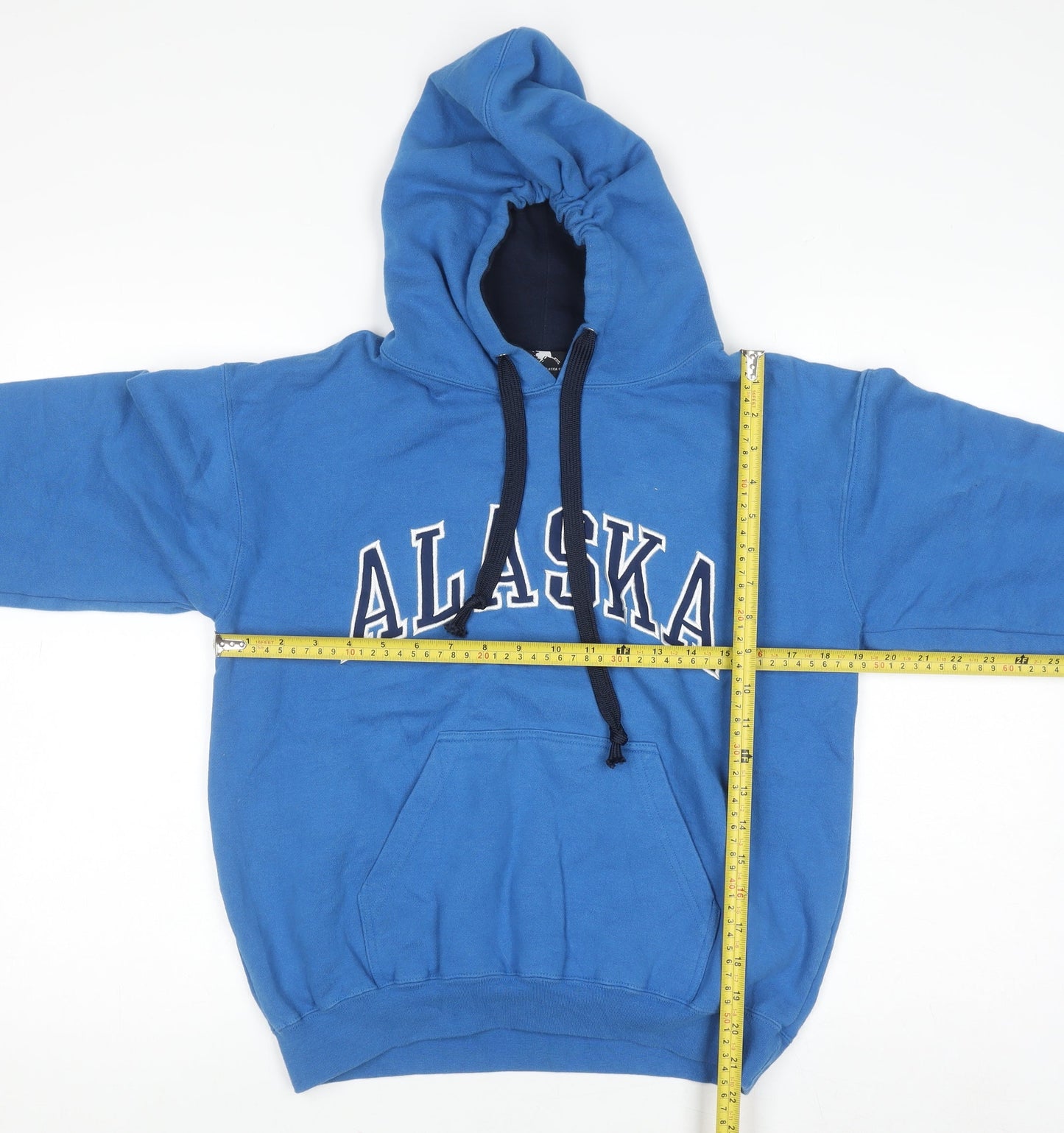 Arctic Circle Men's Blue Alaska Hoodie Pullover Size S