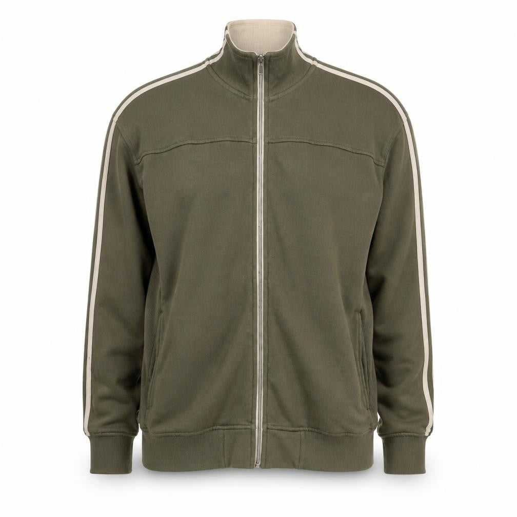 Next Men’s Green Full Zip Cotton Sweatshirt XL