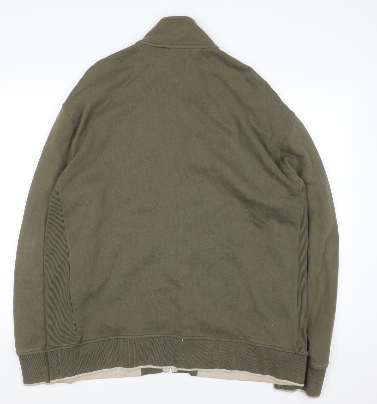 Next Men’s Green Full Zip Cotton Sweatshirt XL