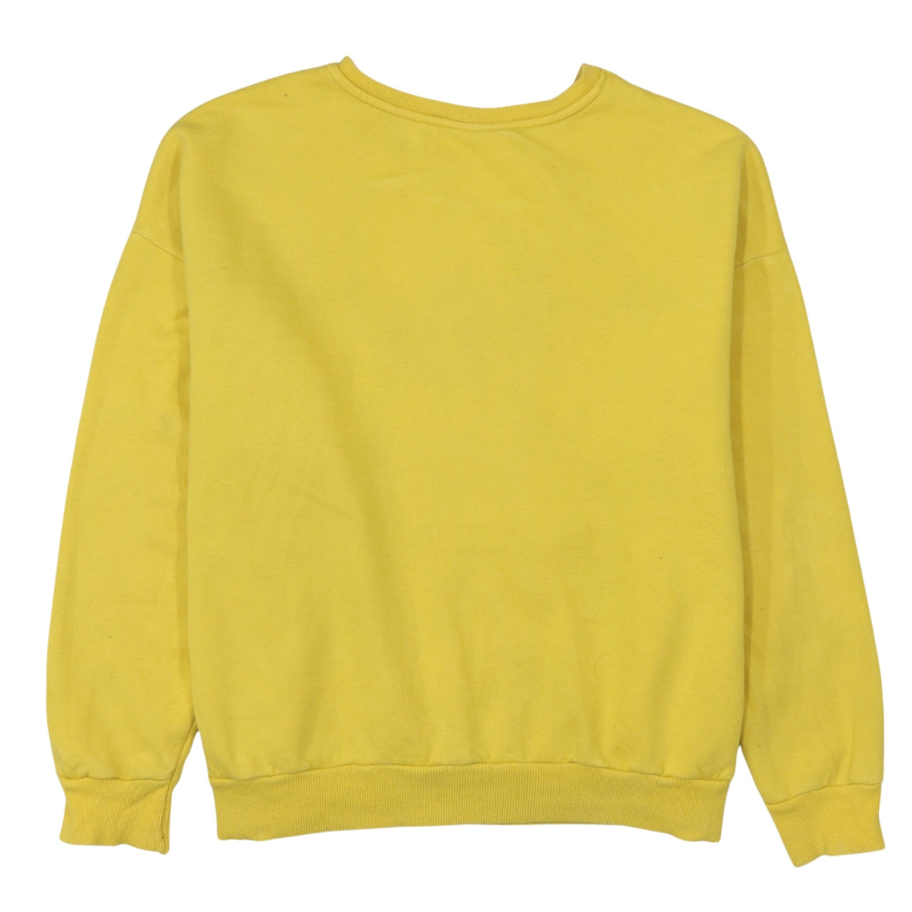 Disney Primark Women Yellow Pooh Sweatshirt XL Crew Neck Pullover