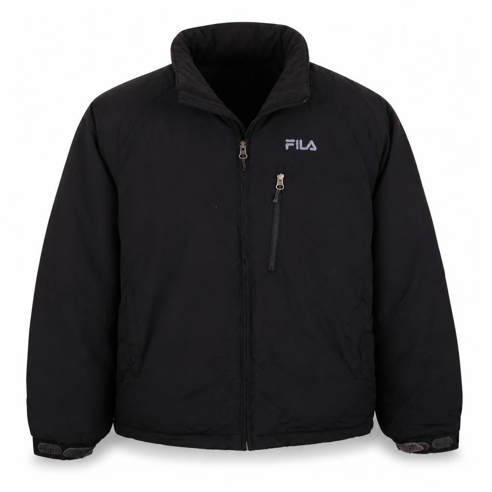 Fila Men's Black XS Ski Winter Softshell Puffer Jacket