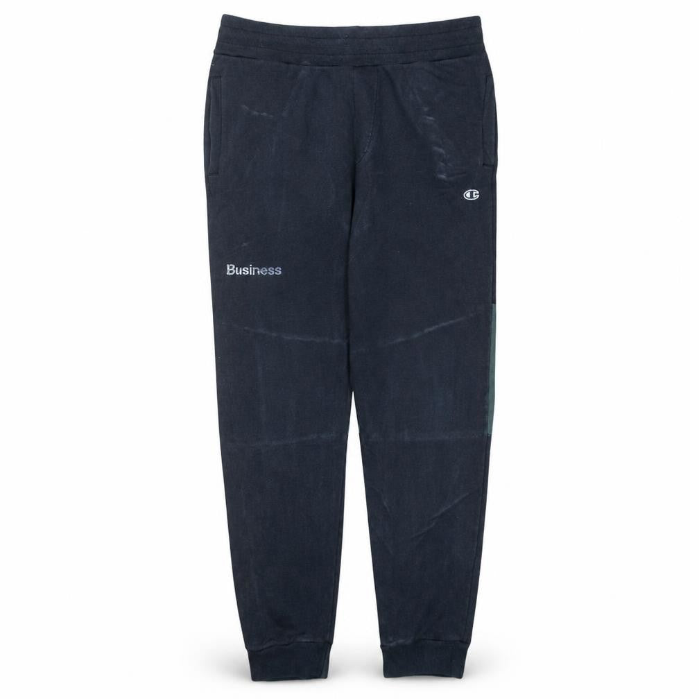 Champion x Wood Wood Men's Black Jogger Sweatpants Size M 100% Cotton