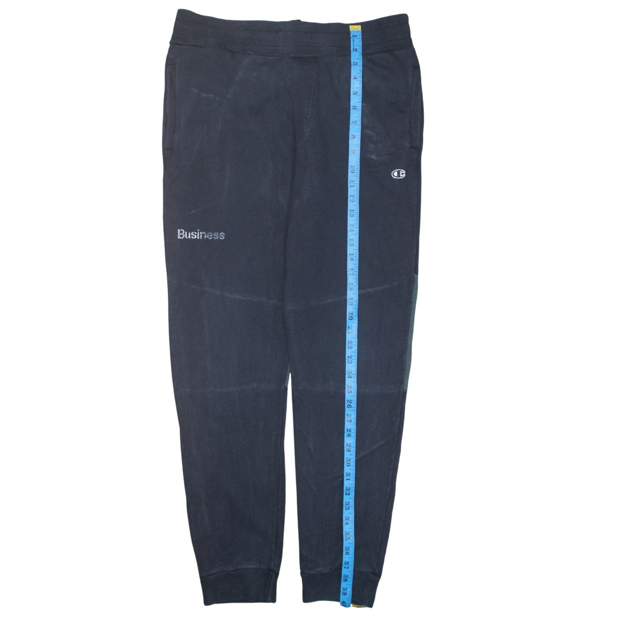 Champion x Wood Wood Men's Black Jogger Sweatpants Size M 100% Cotton